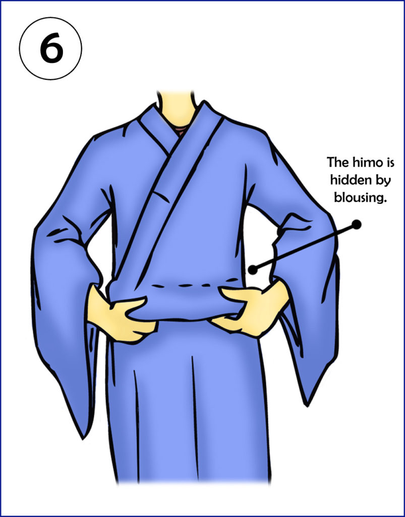 How to wear a Kimono or Yukata Tangerine Mountain